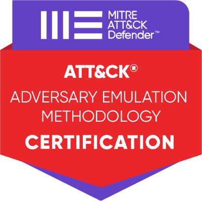 Mitre Adversary Emulation certification